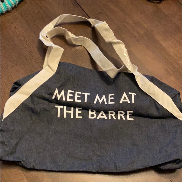 NEW Private Party “Meet Me At The Barre” Gym Bag - Picture 3 of 7